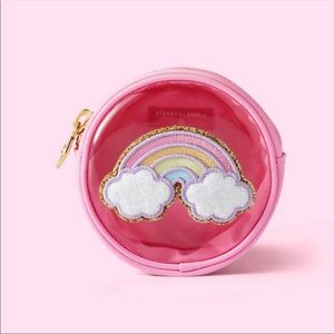 Stoney clover x target rainbow patch circle pink pouch small
